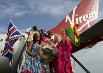 Virgin Atlantics returns to Accra