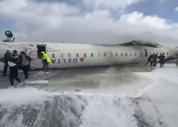 Crashed Toronto plane