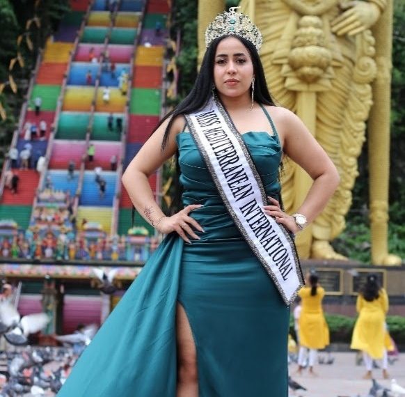 Left: Mayada Hamed, Miss Mediterranean International 2025 Right: Lily Ahmed, Miss Mediterranean Teen 2025