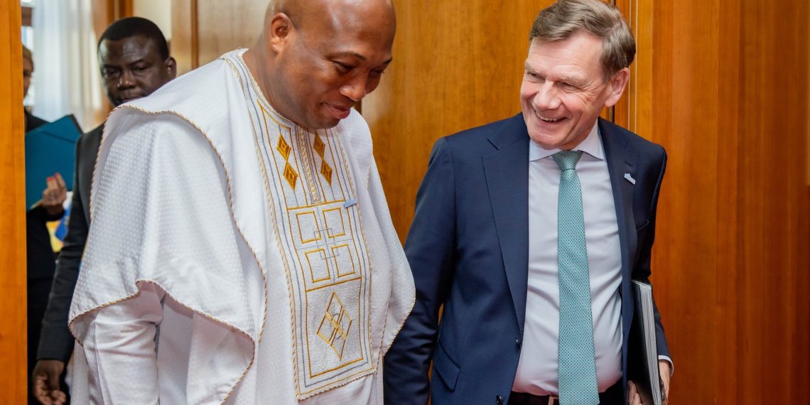 Samuel Okudzeto Ablakwa in Berlin PHOTO CREDIT: Ministry Of Foreign Affairs