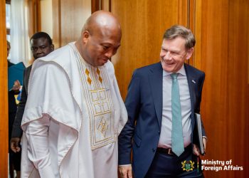 Samuel Okudzeto Ablakwa in Berlin PHOTO CREDIT: Ministry Of Foreign Affairs