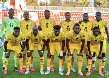 Ghana Black Stars PHOTO CREDIT: GFA