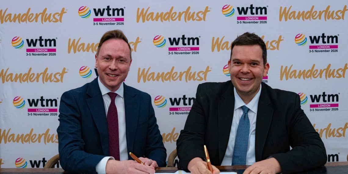 WTM London x Wanderlust - Chris Carter-Chapman, Event Director and George Kipouros Editor in Chief, Wanderlust