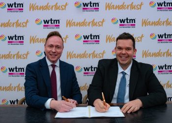WTM London x Wanderlust - Chris Carter-Chapman, Event Director and George Kipouros Editor in Chief, Wanderlust